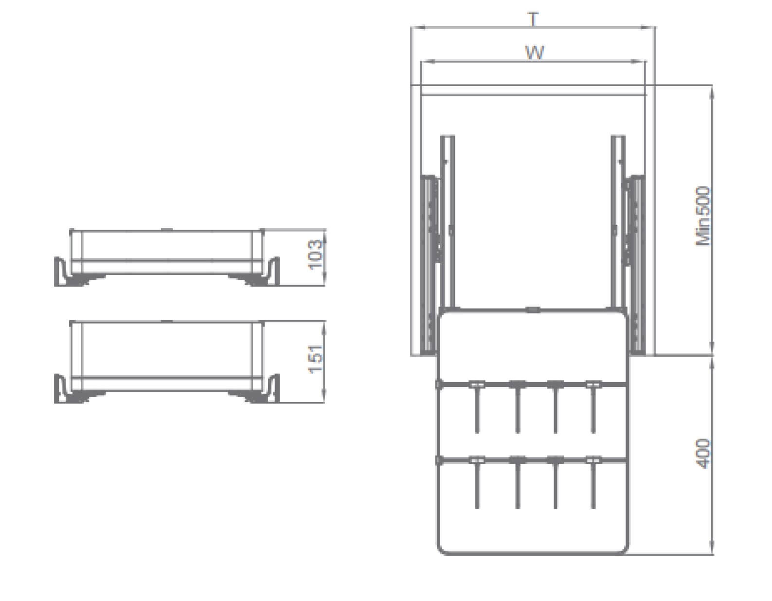  Melora Inner Drawer Box